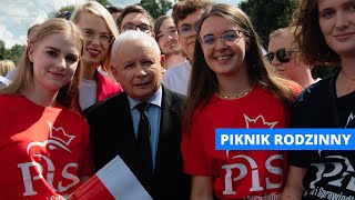 Jarosław Kaczyński  Piknik Prawa i Sprawiedliwości w Połajewie [upl. by Giorgi]