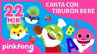 Las Mejores Canciones de Canta con Tiburón Bebé 2018  Recopilación  Pinkfong Canciones Infantiles [upl. by Gluck286]