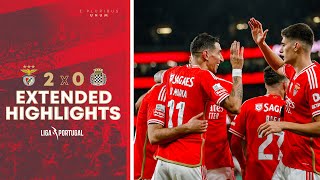 Extended Highlights SL Benfica 20 Boavista FC [upl. by Cherian]