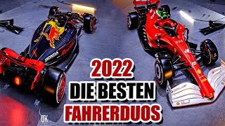 Formel 1 2022 Wer hat die beste Fahrerpaarung [upl. by Aikemet539]