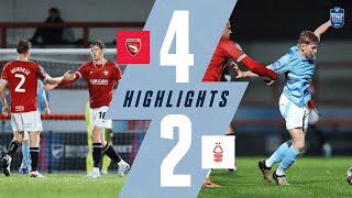 Morecambe 42 Forest  EFL Trophy Highlights [upl. by Still]