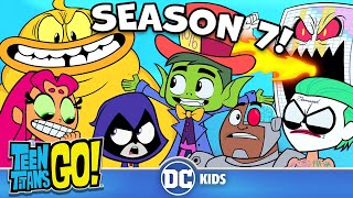 Season 7 BEST Moments Part 1  Teen Titans Go  dckids [upl. by Enitsrik10]