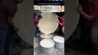 FAMOUS TAJ BADAM MILK IN KARIMNAGAR🔥badammilk chickenbiryani karimnagar telangana milk [upl. by Lebazej956]