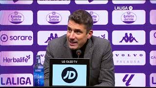 Rueda de prensa Real Valladolid CF vs Real Zaragoza [upl. by Darwin]