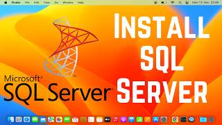 How To Install SQL Server on Mac M1  M2  M3 2024 [upl. by Relyt]