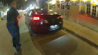 Man Drives Off From Police After Being Kicked Out Of Strip Club [upl. by Handel]