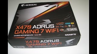 Aorus X470 Gaming 7 WIFI [upl. by Yreffoeg]