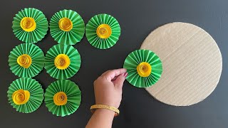 2 Beautiful Paper Wall Hanging  Paper Craft For Home Decoration  Easy Wall Hanging  DIY Ideas [upl. by Ellicul]