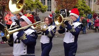 Hollidaysburg PA Winterfest Parade Gets Rained On  11212021 [upl. by Pentheam584]