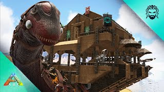 I Tamed a Titanosaur and Built a Gigantic Mobile Base  ARK Survival Evolved E125 [upl. by Ainsley]