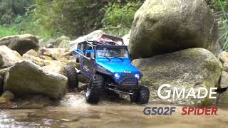 Gmade 110 GS02F SPIDER PORTAL TS KIT ll Off Road Adventure 2 [upl. by Adrianne]