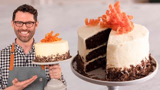 Chocolate Carrot Cake Recipe [upl. by Amabelle]