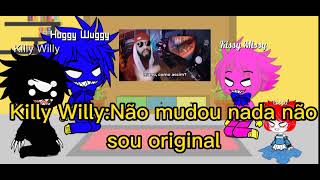 Poppy PlaytimeKilly Willy react mussoumano vs killy willy [upl. by Primavera]