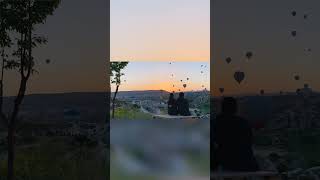 Mesmerizing Cappadocia Hot Air Balloons amp Sunrise  Travel Vlog shorts [upl. by Babbie443]