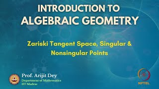 Zariski Tangent Space Singular amp Nonsingular Points [upl. by Fishbein]