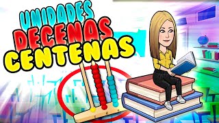 Cómo aprender las UNIDADES DECENAS Y CENTENAS con MATERIALES MANIPULATIVOS [upl. by Ahsotan]