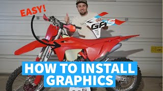 How to INSTALL DIRTBIKE GRAPHICS [upl. by Amalberga745]