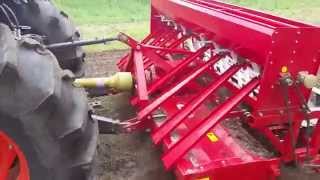 2BFG14 Tiller based planter in use in South Texas [upl. by Netsirc346]