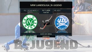 2 🏑 ROLLHOCKEY NRWLIGA 2425  RSC Cronenberg II vs VfL Hüls [upl. by Maryly593]