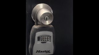 Remove Realtor Lock Box using a Paper Clip [upl. by Sacken12]