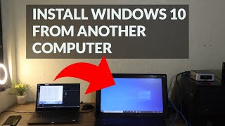 Install Windows 10 from another Computer  Network Install with SERVA [upl. by Norok139]