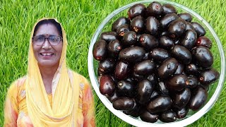 street fruits black plum  kalo jam masala recipe street fruits  summer special recipes [upl. by Opiak]