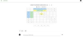 Longest Palindromic Subsequence  dynamic programming 最长回文子序列  动态规划 [upl. by Annavahs]