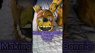 FNAF SPRING BONNIE COSPLAY  Tutorial PART 2 purpleguyfnaf fnaf shortscraft fnafcosplay fnaf3 [upl. by Dido]