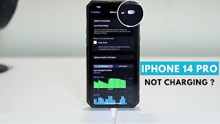 Fix iPhone 1414 Pro 14 Pro Max Not Charging when Plugged in [upl. by Scheld]