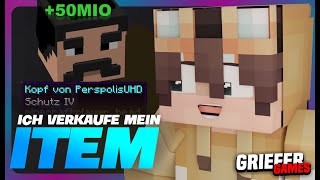 ich VERKAUFE mein 50 MIO  ITEM auf GrieferGames 💸 18 [upl. by Mayeda]