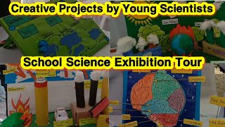 School science exhibition tour  Creative Projects by Young Scientists  Science models ideas [upl. by Grosberg]