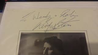 Ringo Starr Full Name Autograph Signed At Tittenhurst Park [upl. by Elehcin773]