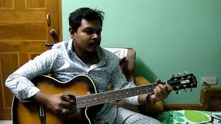 Beche thakar gaan  বেঁচে থাকার গান acoustic cover [upl. by Vadnee]