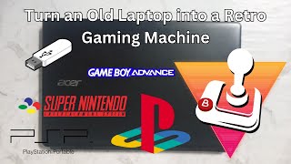 Turn an Old Laptop into a Retro Gaming Machine  Batocera Linux on Acer Aspire E1 522 [upl. by Koeninger]