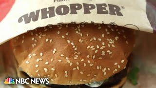 Burger King facing lawsuit claiming its Whoppers are too small [upl. by Romain711]