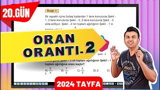 ORAN ORANTI 2  20 GÜN 40GündeTYTmatematikkampı [upl. by Sumer875]