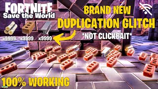 WORKING Duplication Glitch in Fortnite Save The World [upl. by Way]