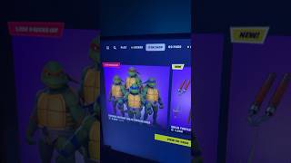 Fortnite TMNT Item Shop [upl. by Yhtomot]