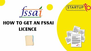 HOW TO GET FSSAI LICENSE [upl. by Eidualc]