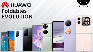 Evolution Huawei Foldable Phones [upl. by Rosamund]