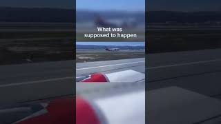 What was supposed to happen vs what really happened pt2 aviation automobile planecrash shorts [upl. by Husain]