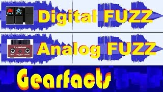 Digital Fuzz VS Analog Fuzz ZoomTC Electronic [upl. by Randy]