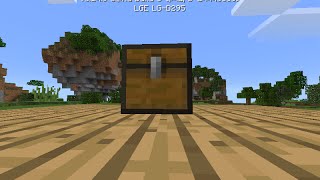 MINECRAFT PE 0140 COMO FAZER UM BAÚ ESCONDIDO NO MCPE  POCKET EDITION 0140 [upl. by Ahsetra]