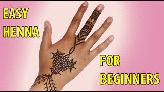 How to Apply Henna for Beginners [upl. by Suirauqed]