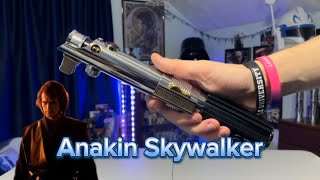 Unboxing Anakin Skywalker‘s lightsaber from Saberspro [upl. by Ladnek]