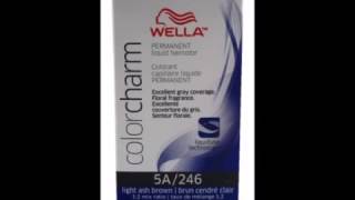 Wella Cc Liquid 0246 5A Light Ash Brown Haircolor 3 Pack [upl. by Pinckney]