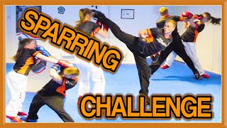 GIRL FIGHTS MEN  Sparring Challenge  Team GNT [upl. by Nowad646]