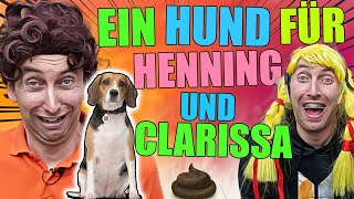 Therapiehund soll Henning und Clarissa heilen🐶😁 [upl. by Nnitsuj891]