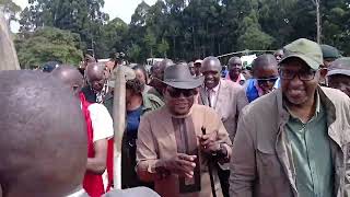 Aden Duale recieved at Kaberua in Mt Elgon [upl. by Knah]