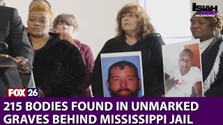 215 bodies found in unmarked graves behind Mississippi jail [upl. by Longley]